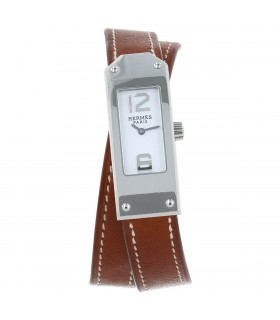 Hermès Kelly stainless steel watch