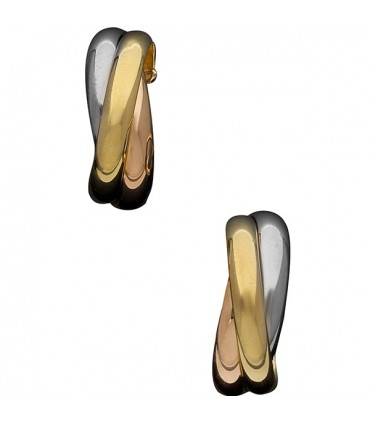 Boucles d’oreilles Cartier Trinity