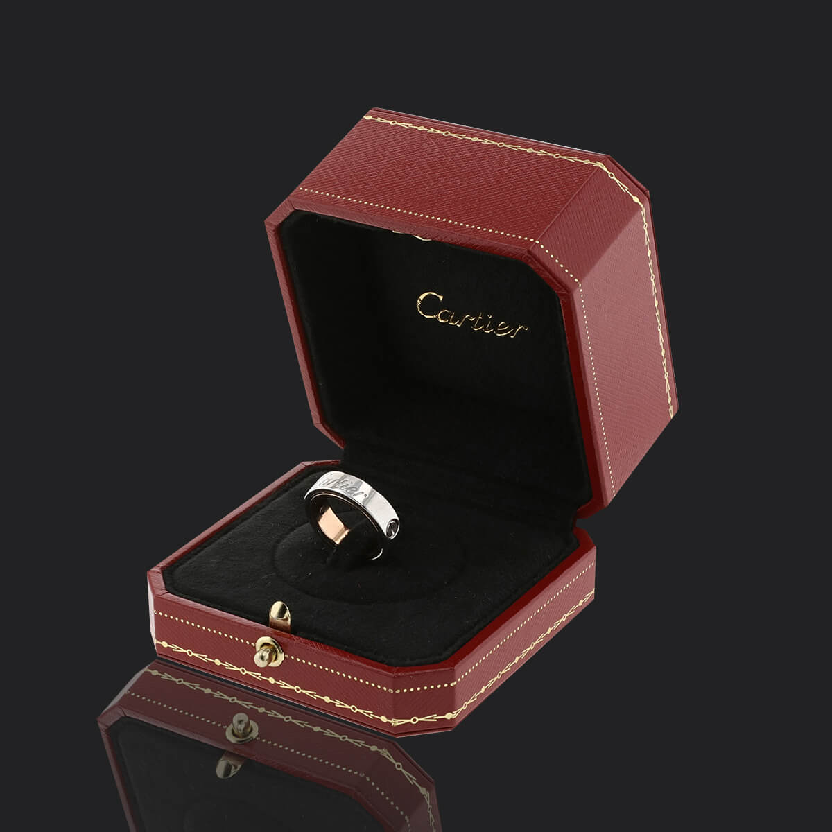 Cartier Secret Love gold ring