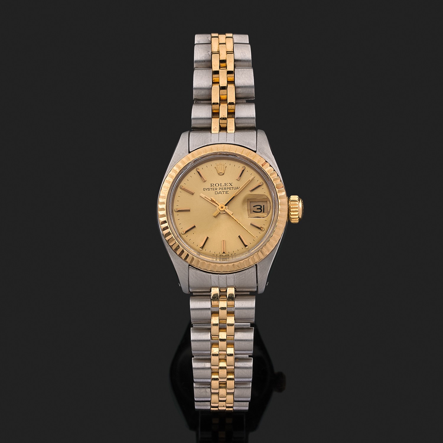 Rolex discount acier femme